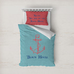 Chic Beach House Duvet Cover Set - Twin