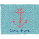 Chic Beach House Woven Fabric Placemat - Twill