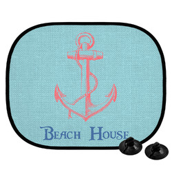 Chic Beach House Car Side Window Sun Shade