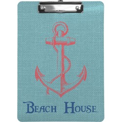 Chic Beach House Clipboard (Letter Size)