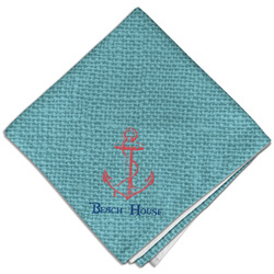 Chic Beach House Cloth Dinner Napkin - Single