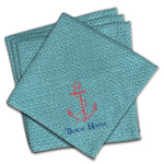 Chic Beach House Cloth Napkins (Set of 4)