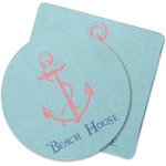 Chic Beach House Rubber Backed Coaster