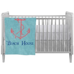 Chic Beach House Crib Comforter / Quilt
