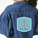 Chic Beach House Large Custom Shape Patch - 2XL