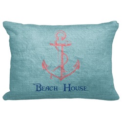 Chic Beach House Decorative Baby Pillowcase - 16"x12"