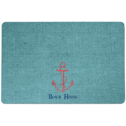 Chic Beach House Dog Food Mat