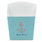 Chic Beach House French Fry Favor Box - Front View