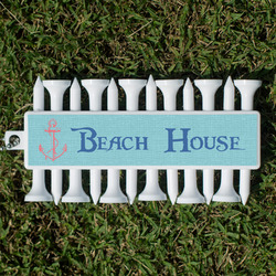 Chic Beach House Golf Tees & Ball Markers Set