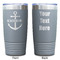 Chic Beach House Gray Polar Camel Tumbler - 20oz - Double Sided - Approval