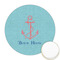 Chic Beach House Icing Circle - Medium - Front