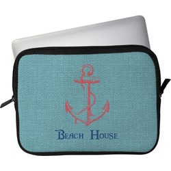 Chic Beach House Laptop Sleeve / Case - 13"