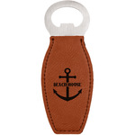 Chic Beach House Leatherette Bottle Opener