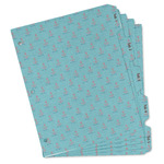 Chic Beach House Binder Tab Divider Set