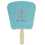 Chic Beach House Paper Fan