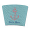 Chic Beach House Party Cup Sleeves - without bottom - FRONT (flat)