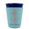 Chic Beach House Party Cup Sleeves - without bottom - FRONT (on cup)