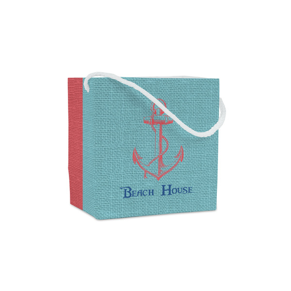 Custom Chic Beach House Party Favor Gift Bags - Matte