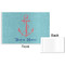 Chic Beach House Disposable Paper Placemat - Front & Back