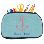 Chic Beach House Neoprene Pencil Case - Medium