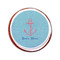 Chic Beach House Printed Icing Circle - Small - On Cookie