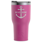 Chic Beach House RTIC Tumbler - Magenta - Laser Engraved - Single-Sided