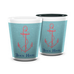 Chic Beach House Ceramic Shot Glass - 1.5 oz