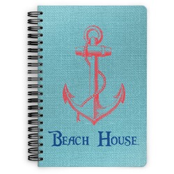 Chic Beach House Spiral Notebook - 7x10