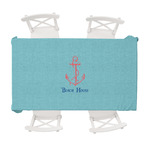 Chic Beach House Tablecloth - 58"x102"