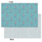 Chic Beach House Tissue Paper - Heavyweight - Small - Front & Back