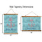 Chic Beach House Wall Hanging Tapestries - Parent/Sizing