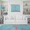 Chic Beach House Wall Hanging Tapestry - IN CONTEXT