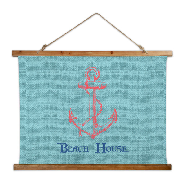 Custom Chic Beach House Wall Hanging Tapestry - Wide