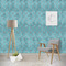 Chic Beach House Wallpaper Scene