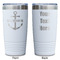 Chic Beach House White Polar Camel Tumbler - 20oz - Double Sided - Approval