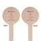 Chic Beach House Wooden 6" Stir Stick - Round - Double Sided - Front & Back