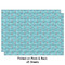 Chic Beach House Wrapping Paper Sheet - Double Sided - Front