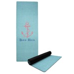 Chic Beach House Yoga Mat