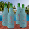 Chic Beach House Zipper Bottle Cooler - Set of 4 - LIFESTYLE