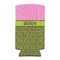 Pink & Lime Green Leopard 12oz Tall Can Sleeve - FRONT