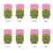 Pink & Lime Green Leopard 12oz Tall Can Sleeve - Set of 4 - APPROVAL