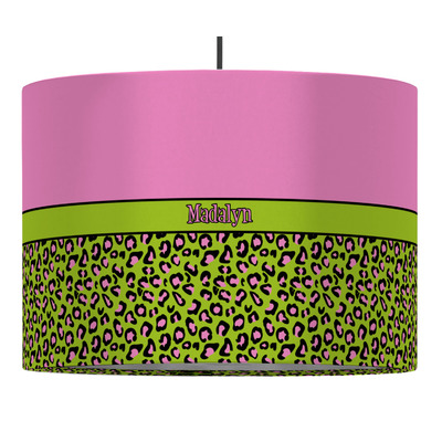 pink leopard lamp