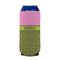 Pink & Lime Green Leopard 16oz Can Sleeve - FRONT (on can)