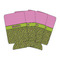 Pink & Lime Green Leopard 16oz Can Sleeve - Set of 4 - MAIN