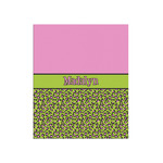 Pink & Lime Green Leopard Poster - Matte - 20x24 (Personalized)