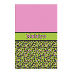 Pink & Lime Green Leopard Posters - Matte - 20x30 (Personalized)