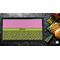 Pink & Lime Green Leopard Bar Mat - Small - LIFESTYLE