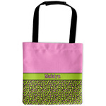 Pink & Lime Green Leopard Auto Back Seat Organizer Bag (Personalized)