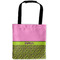 Pink & Lime Green Leopard Car Bag - Main