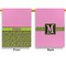 Pink & Lime Green Leopard Garden Flags - Large - Double Sided - APPROVAL